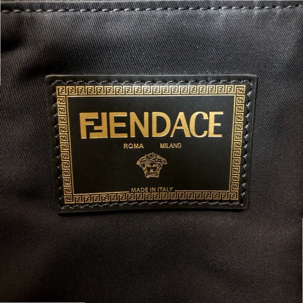 Fendi Medium Backpack Nylon Gold - image 6